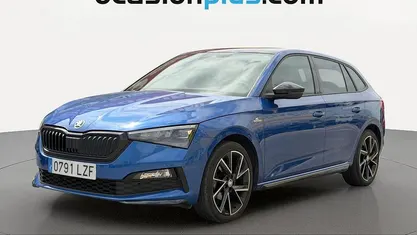Usado Skoda Scala Monte Carlo 150 HP (110 kW) 2022 Azul Citadino