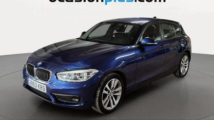Używany BMW 118 136 KM (100 kW) 2018 Niebieski Hatchback