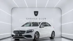 Blanco Usado 2017 Mercedes A200 AMG line Berlina | 14.999 € (Precio justo)