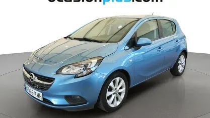 Usado Opel Corsa Selective 90 CV (66 kW) 2018 Azul Utilitario