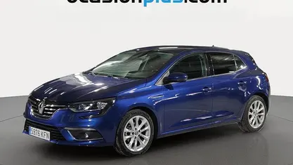 Usado Renault Mégane IV Zen 130 HP (95 kW) 2017 Azul Citadino
