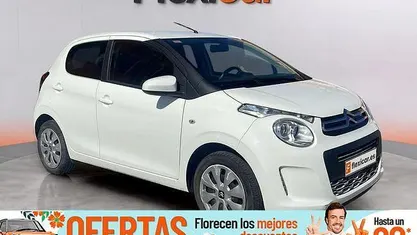 Usado Citroën C1 72 CV (52 kW) 2021 Blanco Utilitario