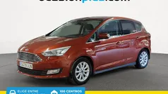 Rojo Usado 2015 Ford C-MAX Titanium Monovolumen | 12.990 € (Precio justo)