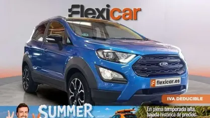 Usado Ford Ecosport Active 125 CV (91 kW) 2022 Azul SUV