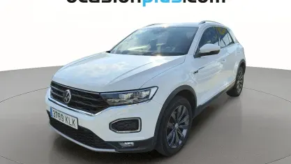 Usado VW T-Roc Sportline 150 CV (110 kW) 2018 Blanco SUV
