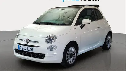 Blanco Usado 2022 Fiat 500C Dolcevita Descapotable | 9537 € (Buen precio)