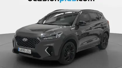Usado Hyundai Tucson N Line 136 CV (100 kW) 2019 Marrón SUV