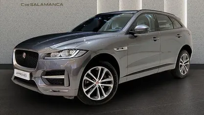 Usado Jaguar F-Pace R-Sport 241 CV (177 kW) 2018 Gris metalizado SUV