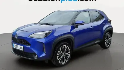 Usado Toyota Yaris Hybrid Style 116 CV (85 kW) 2022 Azul SUV