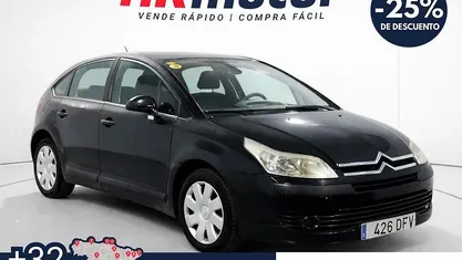 Usado Citroën C4 110 CV (80 kW) 2005 Negro Berlina