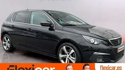 Usado Peugeot 308 Allure 131 CV (96 kW) 2018 Negro Berlina