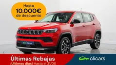 Rojo Usado 2024 Jeep Compass Altitude SUV | 25.790 € (Buen precio)