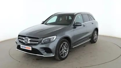 Usado Mercedes GLC250 AMG line 211 CV (155 kW) 2017 Gris SUV