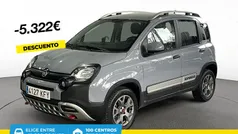Gris Usado 2017 Fiat Panda Cross Cross Utilitario | 13.500 € (Precio justo)