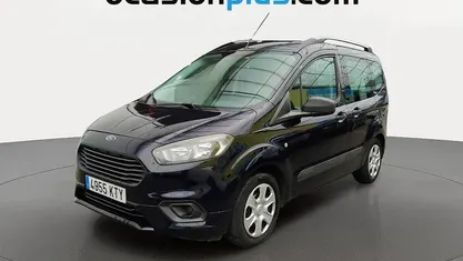 Usado Ford Tourneo Courier Ambiente 102 CV (75 kW) 2019 Azul Monovolumen
