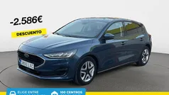 Azul Usado 2022 Ford Focus Trend+ Berlina | 17.600 € (Precio justo)
