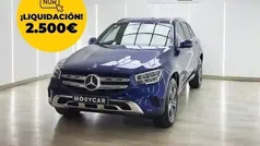 Azul Usado 2020 Mercedes GLC200 SUV | 36.800 € (Precio justo)