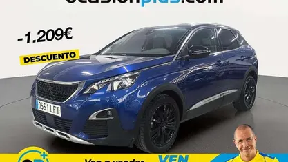 Occasion Peugeot 3008 GT-line 131 ch (96 kW) 2020 Bleue SUV