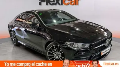 Usado Mercedes CLA200 163 CV (119 kW) 2022 Negro Coupe