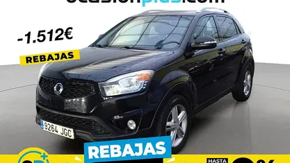Negro Usado 2015 Ssangyong (KGM) Korando Limited SUV | 9490 € (Buen precio)