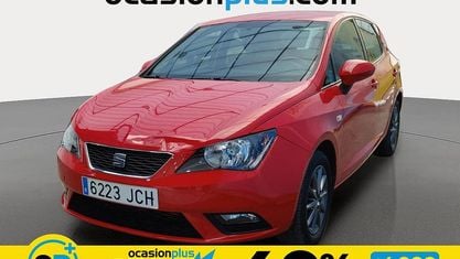 Begagnad Seat Ibiza I-Tech 90 HK (66 kW) 2015 Röd Halvkombi