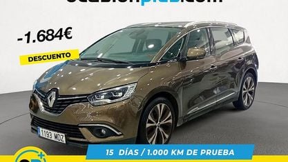 Begagnad Renault Scénic IV Zen 131 HK (96 kW) 2017 Brun Minibuss