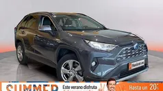 Gris / plata Usado 2021 Toyota RAV4 Hybrid Advance SUV | 28.590 € (Buen precio)