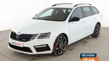Usado Skoda Octavia RS 230 CV (169 kW) 2018 Blanco Familiar