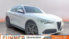 Blanco Usado 2022 Alfa Romeo Stelvio Sprint SUV | 27.490 € (Precio justo)