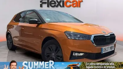 Usado Skoda Fabia Selection 116 CV (85 kW) 2025 Naranja Utilitario