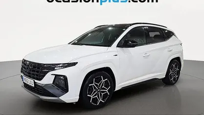 Usado Hyundai Tucson N Line 136 CV (100 kW) 2022 Blanco SUV
