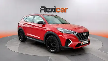 Usado Hyundai Tucson N Line 116 CV (85 kW) 2020 Rojo SUV