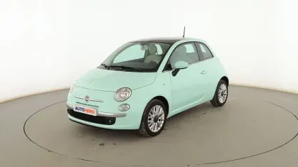 Usado Fiat 500 Lounge 70 CV (51 kW) 2015 Verde Berlina