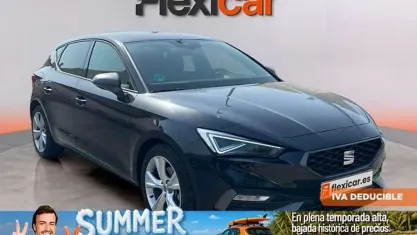 Usado Seat Leon FR 116 CV (85 kW) 2025 Negro Utilitario