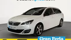 Blanco Usado 2017 Peugeot 308 GT-line Familiar | 10.200 € (Buen precio)