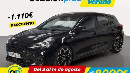 Usado Ford Focus ST-Line 120 CV (88 kW) 2018 Negro Utilitario