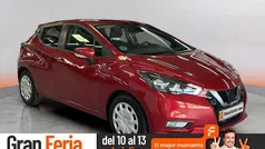 Rojo Usado 2022 Nissan Micra Acenta Utilitario | 12.690 € (Precio justo)