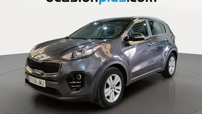 Käytetty Kia Sportage 116 HP (85 kW) 2016 Musta Katumaasturi