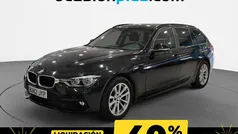 Negro Usado 2017 BMW 318 Familiar | 19.450 € (Precio justo)