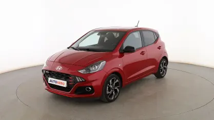 Usado Hyundai i10 N Line 101 CV (74 kW) 2023 Rojo Utilitario