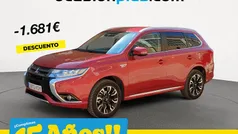 Rojo Usado 2018 Mitsubishi Outlander P-HEV Recogida | 18.500 € (Precio justo)