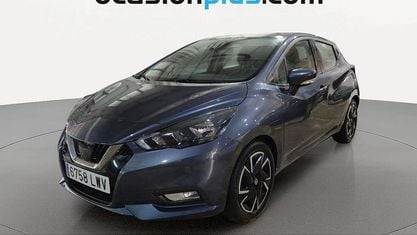 Używany Nissan Micra Acenta 92 KM (67 kW) 2022 Niebieski Hatchback