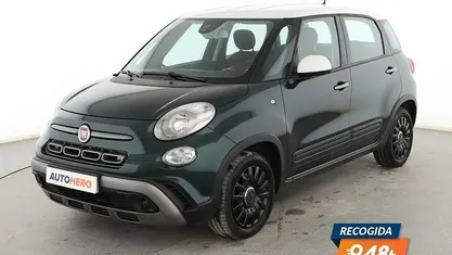 Usado Fiat 500L Connect 95 CV (69 kW) 2021 Verde Monovolumen