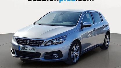 Usado Peugeot 308 Allure 131 CV (96 kW) 2018 Gris Utilitario