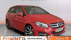 Rojo Usado 2017 Mercedes B200 Monovolumen | 15.590 € (Super precio)