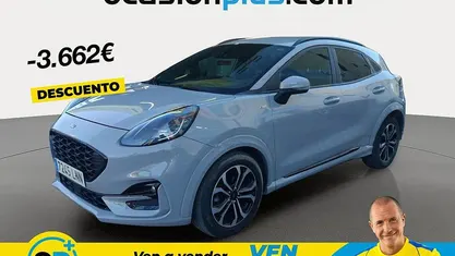 Brugt Ford Puma ST-Line 125 HK (91 kW) 2021 Grå Pickup / Ladvogn