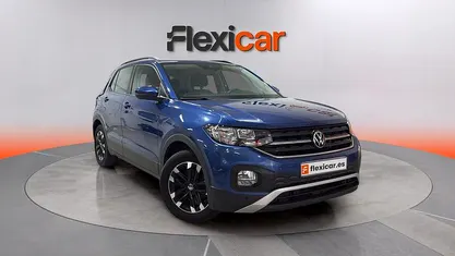 Usado VW T-Cross Advance 110 CV (80 kW) 2022 Azul SUV