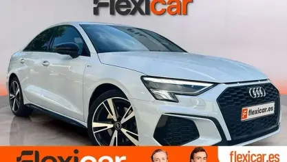 Usado Audi A3 S-Line 116 CV (85 kW) 2021 Blanco Berlina