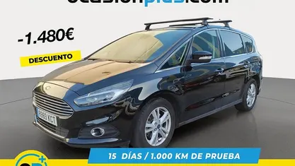 Negro Usado 2017 Ford S-MAX Titanium Monovolumen | 13.510 € (Buen precio)