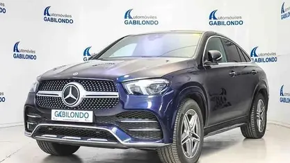 Brugt Mercedes GLE350 333 HK (244 kW) 2022 Blå Coupe